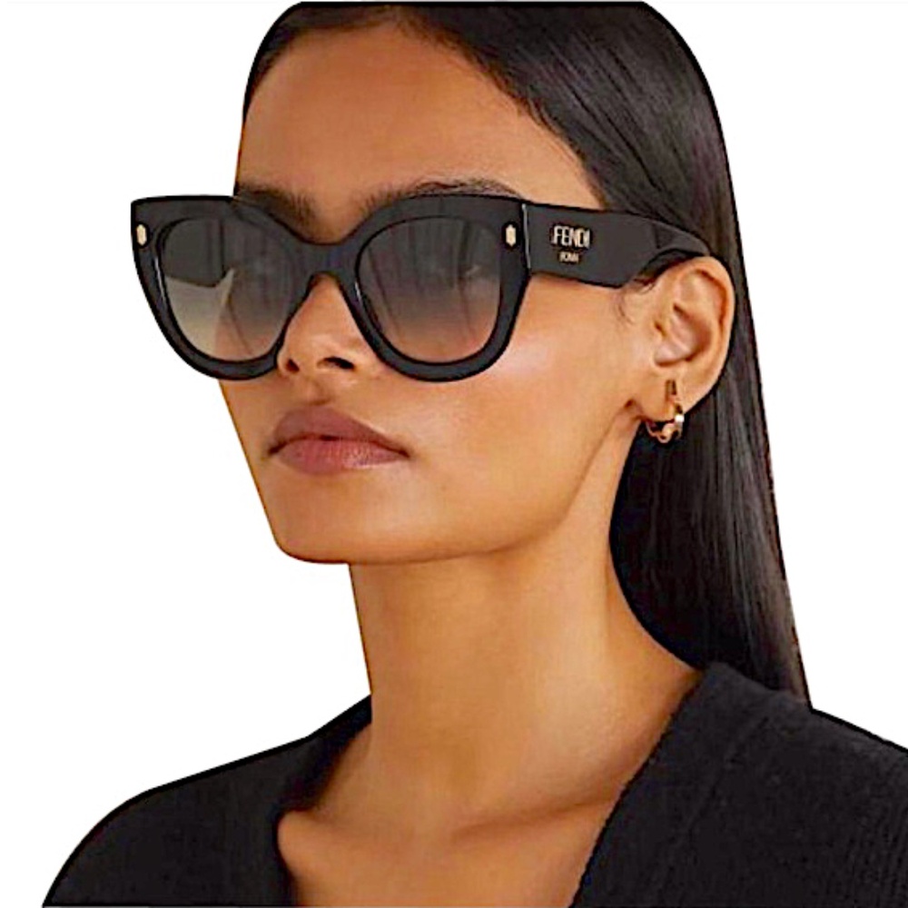 Fendi Roma - Sunglasses - black - Sunglasses